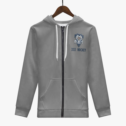 222. Men's AOP Full Zip Up Hoodie